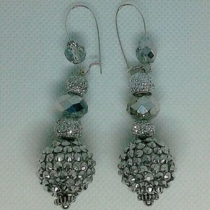 "Bling it up" dangle earrings